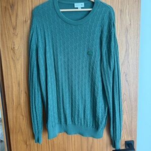 Lacoste Green Crewneck Sweater